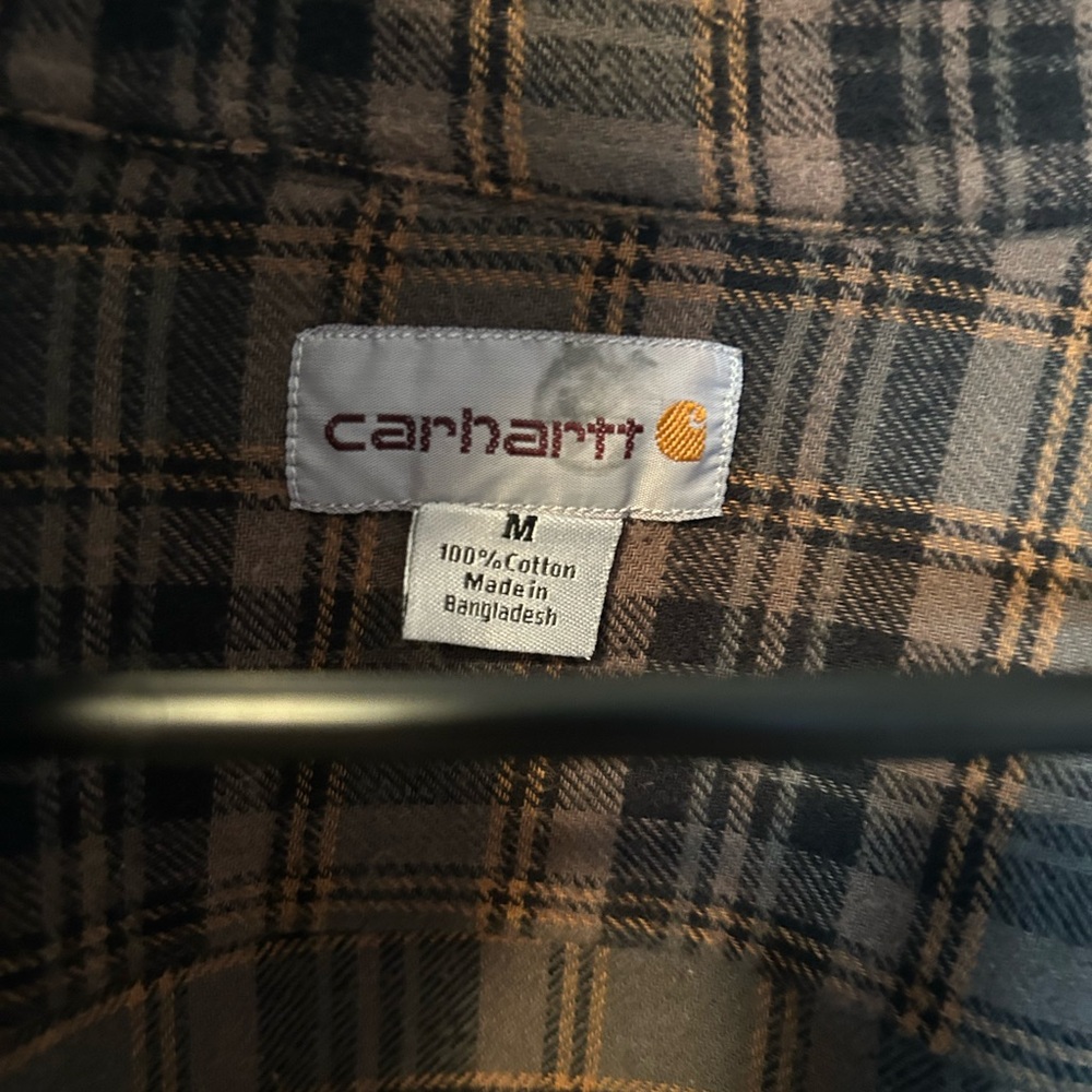 Carhartt Green Button-Up Shirt - Picture 4 of 9